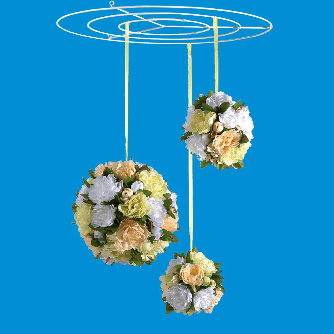 Riesen Deckengitter-Ring Weiß, 155 Cm Ø