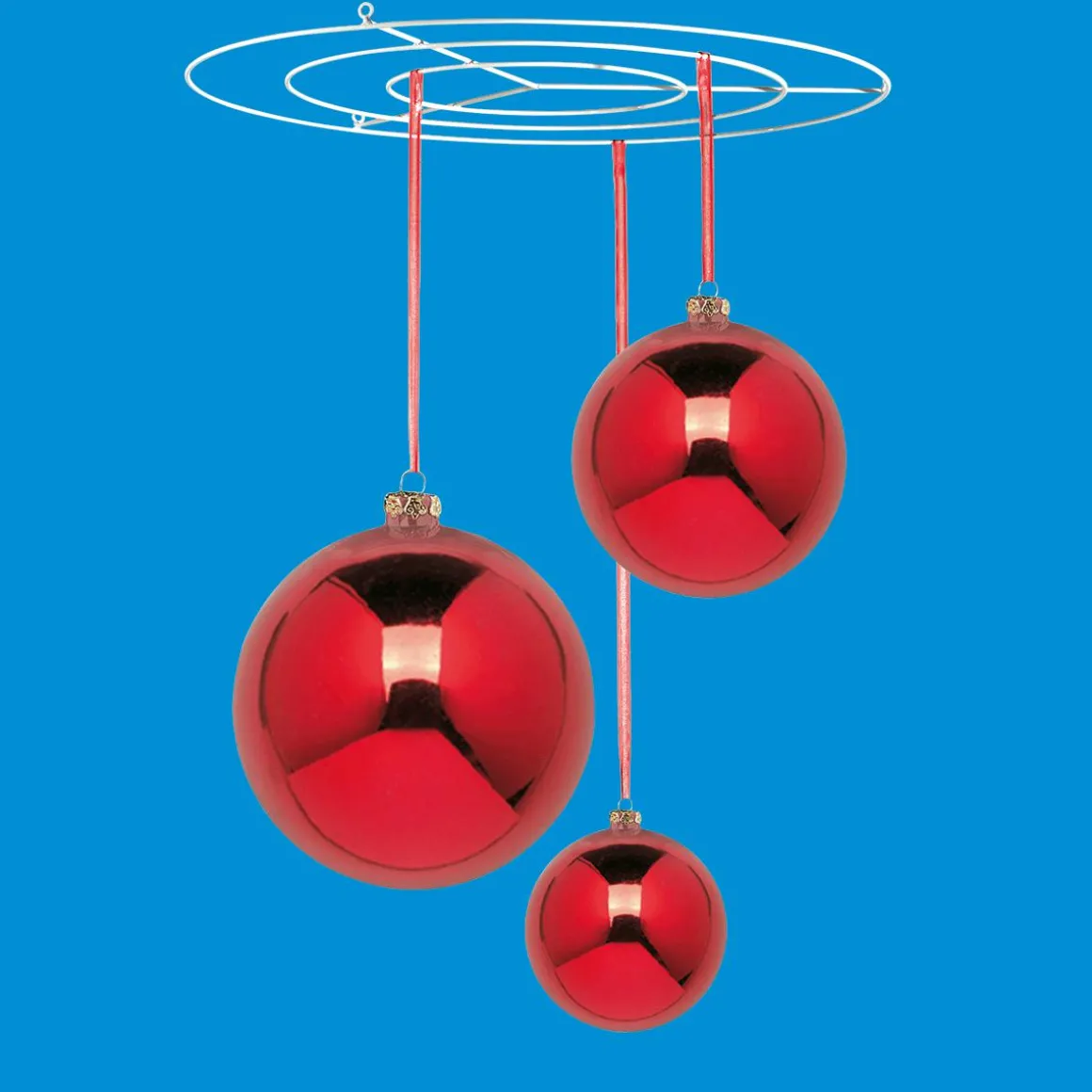 Riesen Deckengitter-Ring Weiß, 155 Cm Ø