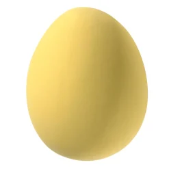 Riesen-Deko-Osterei Gelb, 30 Cm