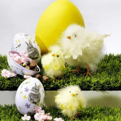 Riesen-Deko-Osterei Gelb, 30 Cm