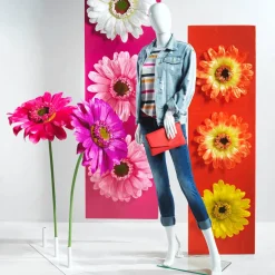 Riesen-Gerbera-Blüte Orange, 45 Cm Ø