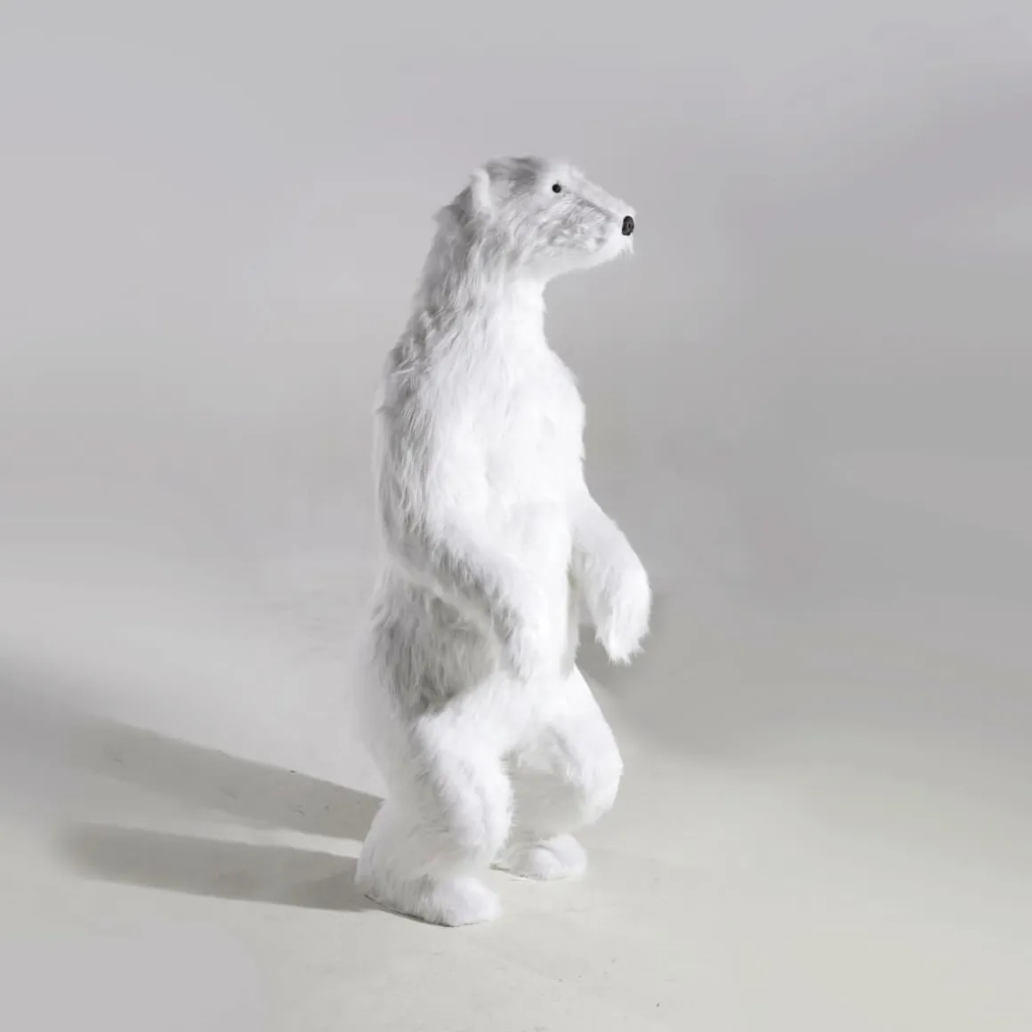 Riesengroßer Plüsch-Eisbär, 185 Cm Hoch