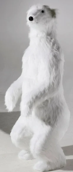 Riesengroßer Plüsch-Eisbär, 185 Cm Hoch
