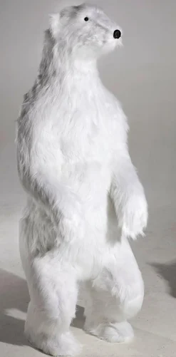 Riesengroßer Plüsch-Eisbär, 185 Cm Hoch