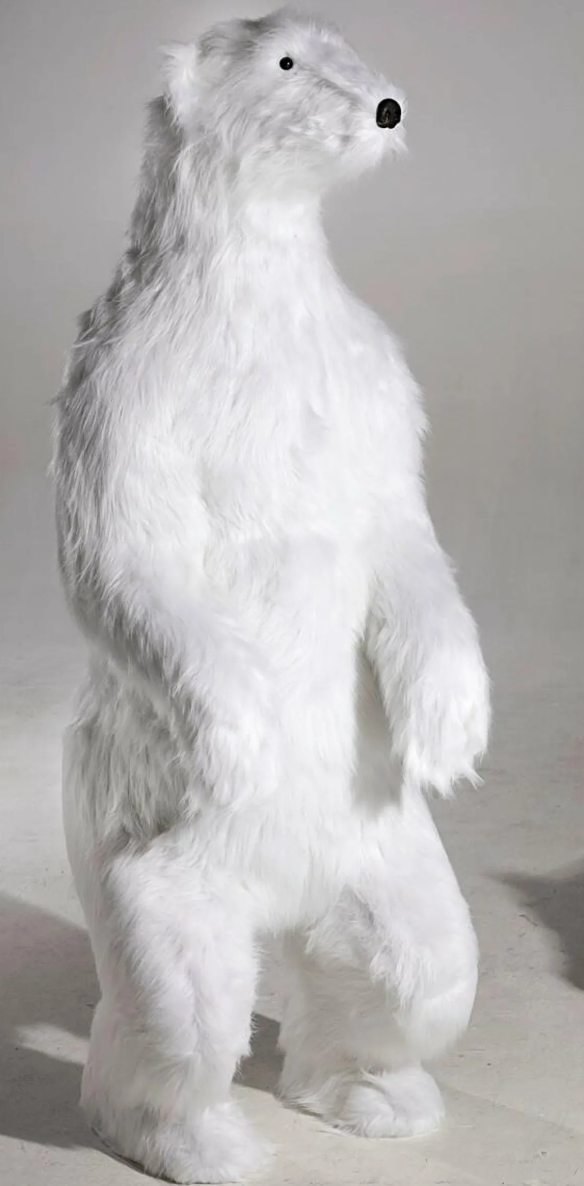 Riesengroßer Plüsch-Eisbär, 185 Cm Hoch