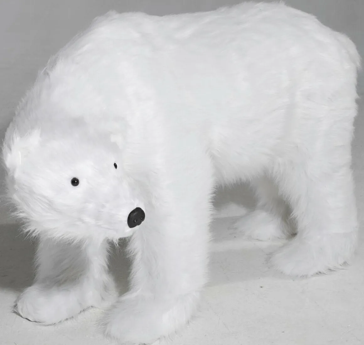 Riesengroßer Plüsch-Eisbär 92 Cm Hoch