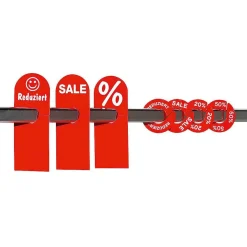 Ringscheibe, Größentrenner Rot "20 %"