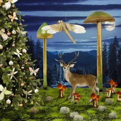 Rosa Glitzernde Libelle Mit Strasssteinen 89 Cm