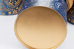 Runde Metall-Laternen, Set à 3 Stück