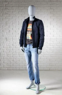 Schaufensterpuppe Mann Solid Grey, 39 Cm Breit