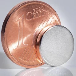 Scheibenmagnet Aus Neodym 10 Mm Ø, 50 Stück