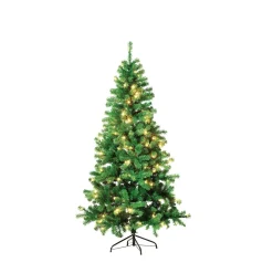 Schmaler, Künstlicher Weihnachtsbaum Mit LED 210 Cm
