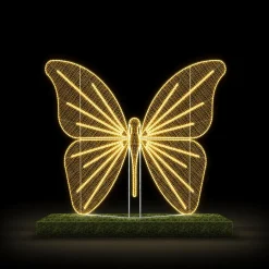 Schmetterling Für Außen Warmweiß LED 255 X 310 Cm