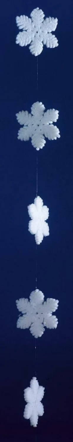 Schneeflocken-Girlande, 180 Cm Lang