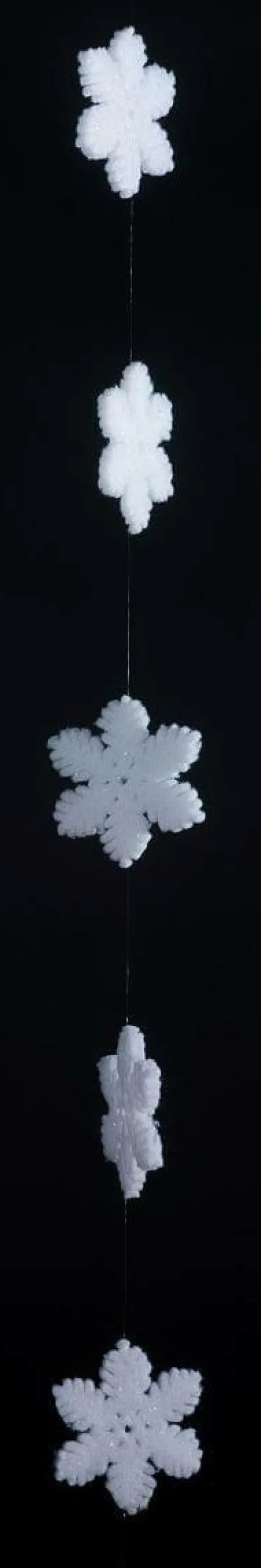 Schneeflocken-Girlande, 180 Cm Lang