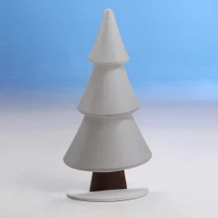 Schneetanne-Aufsteller Mit Glitzer 34 X 69 Cm Weiß