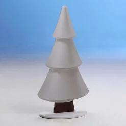 Schneetanne-Aufsteller Mit Glitzer 34 X 69 Cm Weiß