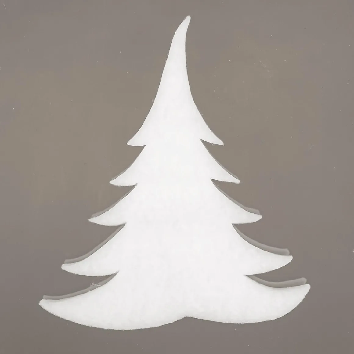 Schneetannen Aus Formwatte, Weiß, 18 Cm, Schwer Entflammbar