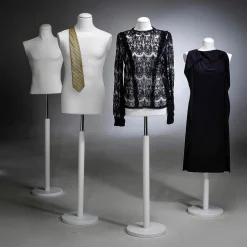 Schneiderpuppe Weiblich, Büste 72 Cm, Weiß/weiß