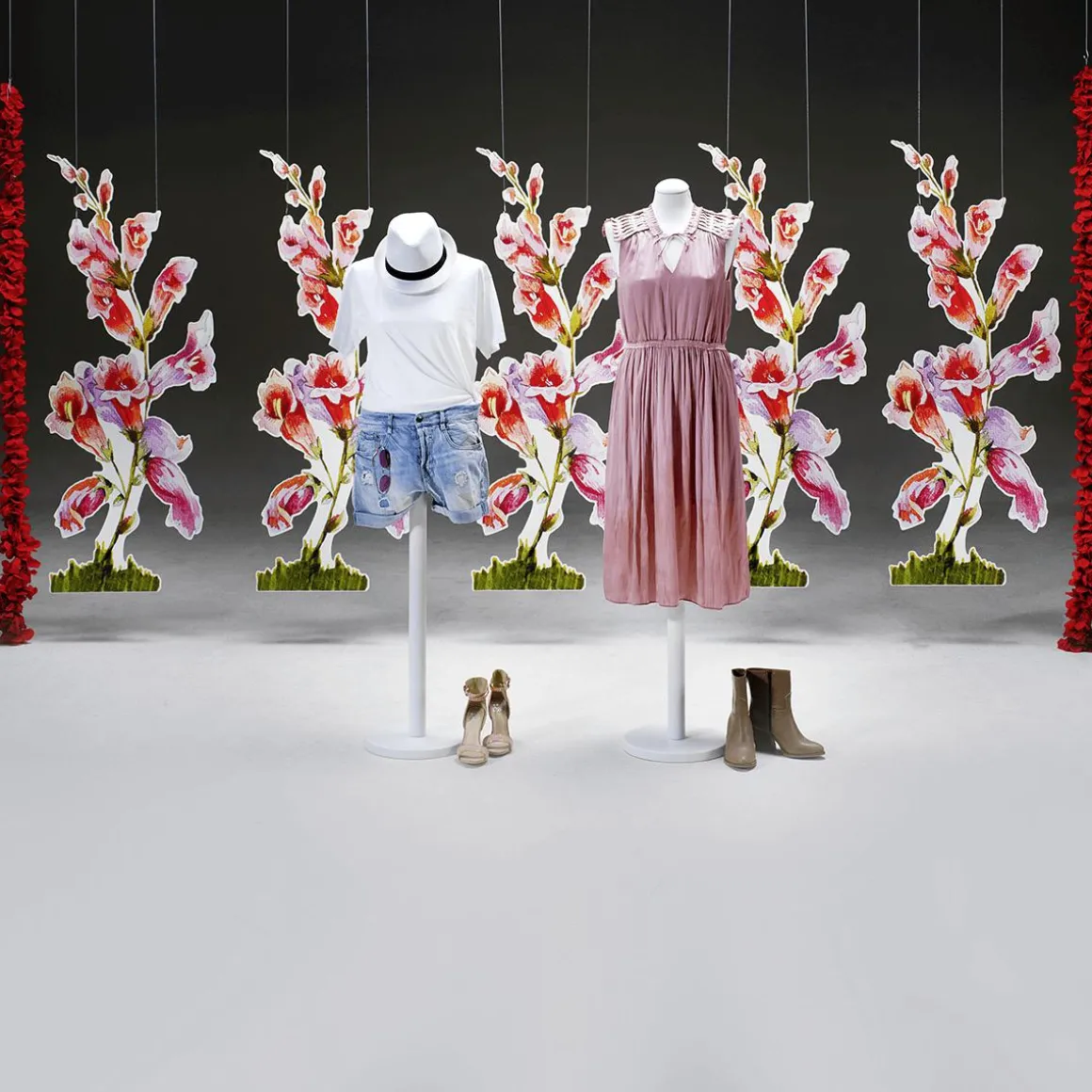 Schneiderpuppe Weiblich, Büste 72 Cm, Weiß/weiß