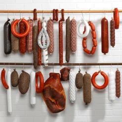 Schnürdarm-Salami, Lebensmittel-Attrappe 35 Cm