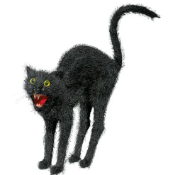 Schwarze Katze, 32 Cm