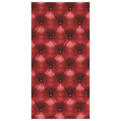 Schwer Entflammbarer Stoffbanner "roter Steppstoff" Aus Fahnenstoff 100 X 200 Cm