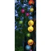 Schwer Entflammbarer Stoffbanner Bunte Lichterkette 75 X 180 Cm