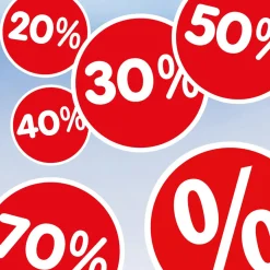 Sparpaket Rabatt-Kleber