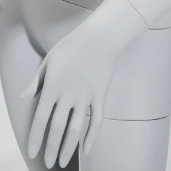 Sport-Schaufensterpuppe Dame Athletin – Linkes Bein Ausgestellt