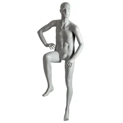 Sport-Schaufensterpuppe Mann Radler, Wanderer – Rechtes Bein Angehoben & Rechter Arme Angewinkelt