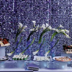 Stanzoptikfolie Holografisch 90 Cm Breit Silber