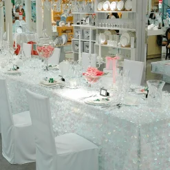 Stanzoptikfolie Irisierend 90 Cm Breit, Weiß