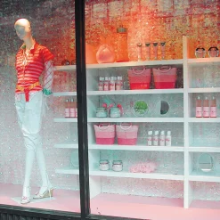 Stanzoptikfolie Irisierend 90 Cm Breit, Snow Flake