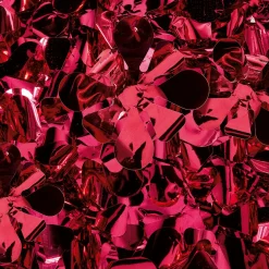 Stanzoptikfolie Metallic 90 Cm Breit, Rot