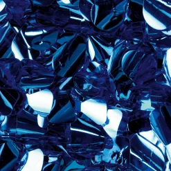 Stanzoptikfolie Metallic 90 Cm Breit, Blau