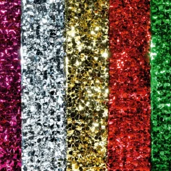 Stanzoptikfolie Metallic 90 Cm Breit, Pink