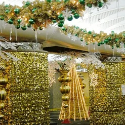 Stanzoptikfolie Metallic 90 Cm Breit, Gold