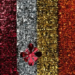 Stanzoptikfolie Metallic 90 Cm Breit, Gold