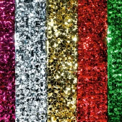 Stanzoptikfolie Metallic 90 Cm Breit, Gold