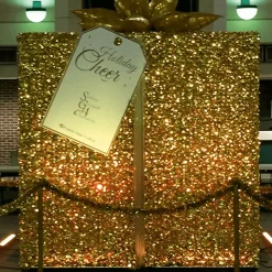 Stanzoptikfolie Metallic 90 Cm Breit, Gold