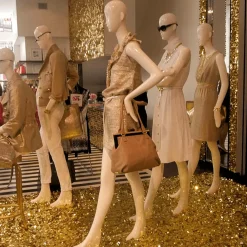 Stanzoptikfolie Metallic 90 Cm Breit, Gold