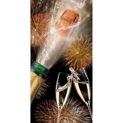 Stoffbanner Silvester 100 X 200 Cm