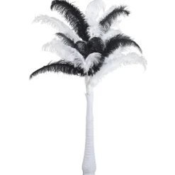 Straußenfeder Schwarz, 60 Cm