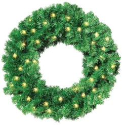 Tannenkranz Basic LED, 80 Cm Ø