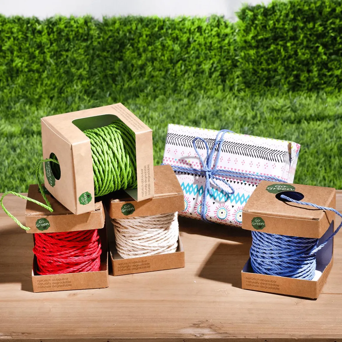 Umweltfreundliche Baumwollkordel 3 Mm 30 M Creme