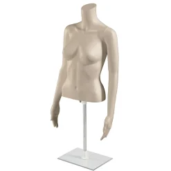 Umweltfreundlicher PE Damen-Torso, Hautfarbe