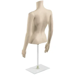 Umweltfreundlicher PE Damen-Torso, Hautfarbe