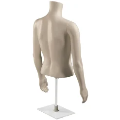 Umweltfreundlicher PE Herren-Torso, Hautfarben