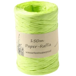 Umweltfreundliches Raffia-Band Aus Abbaubarem Material 7 Mm 150 M Frühlingsgrün